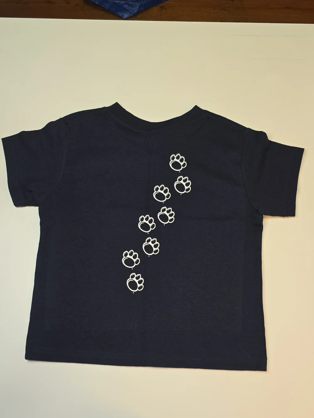 Rabbit Skins Navy Penn State Short Sleeve Tee